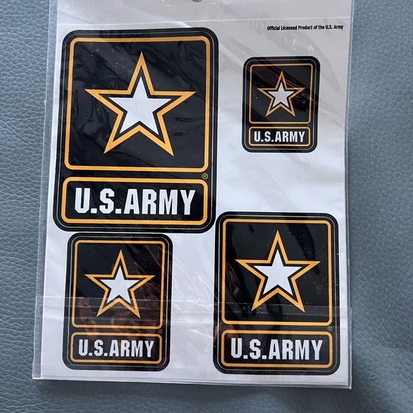 NWT DECALCOMANIA US ARMY CAR DECALS - Picture 2 of 5